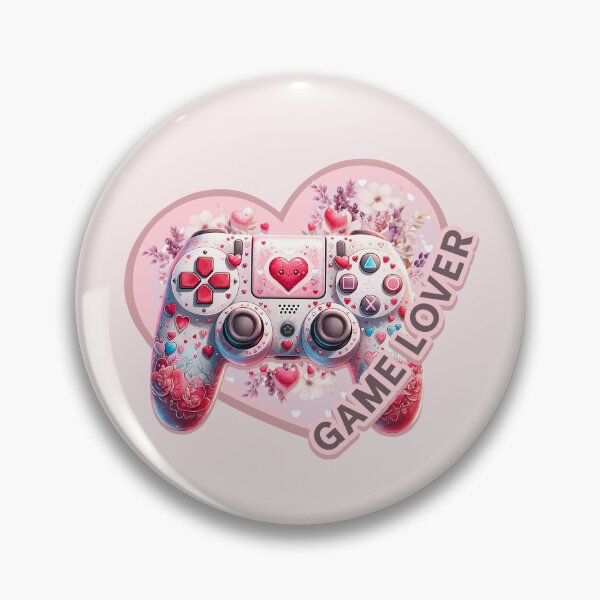 Item preview, Cute Pink Gaming Heart, Game Lover, Controller Gamer. designed and sold by JoseFrancese.
