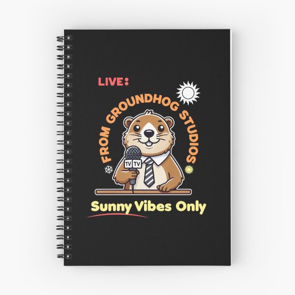 Item preview, live from groundhog studios - sunny vibes only designed and sold by Visual-digital.