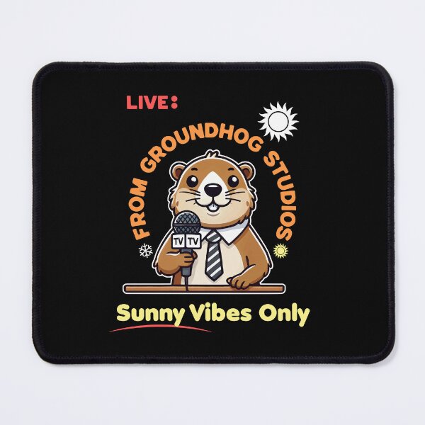 Item preview, live from groundhog studios - sunny vibes only designed and sold by Visual-digital.