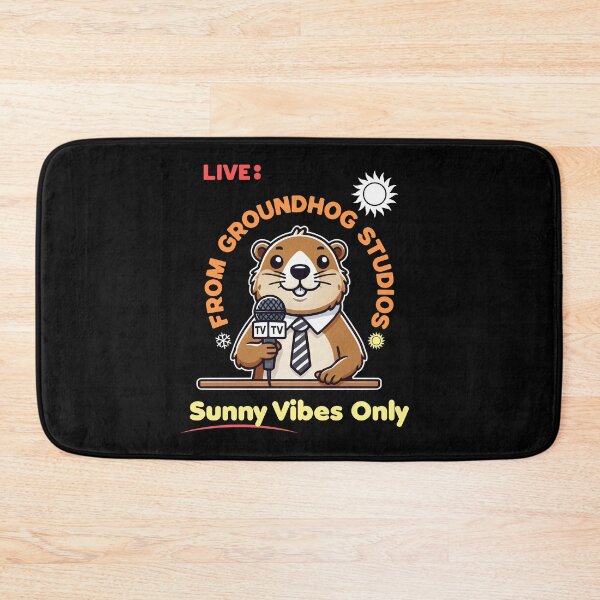 Item preview, live from groundhog studios - sunny vibes only designed and sold by Visual-digital.