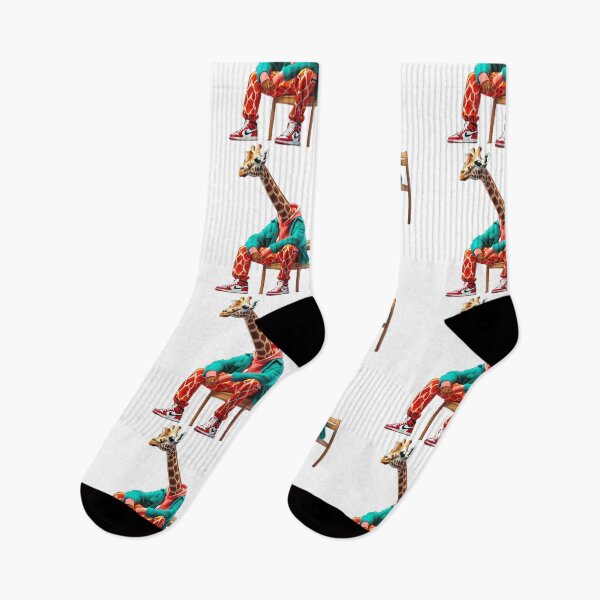 Item preview, Giraffe, young boy, art. Modern, Street, art design, Fun designed and sold by Dan9010.