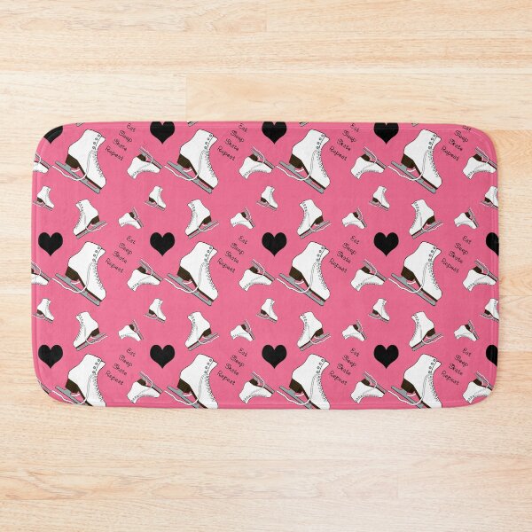 Item preview, Eat, Sleep, Skate Repeat-Bright Pink designed and sold by PD-Skating.