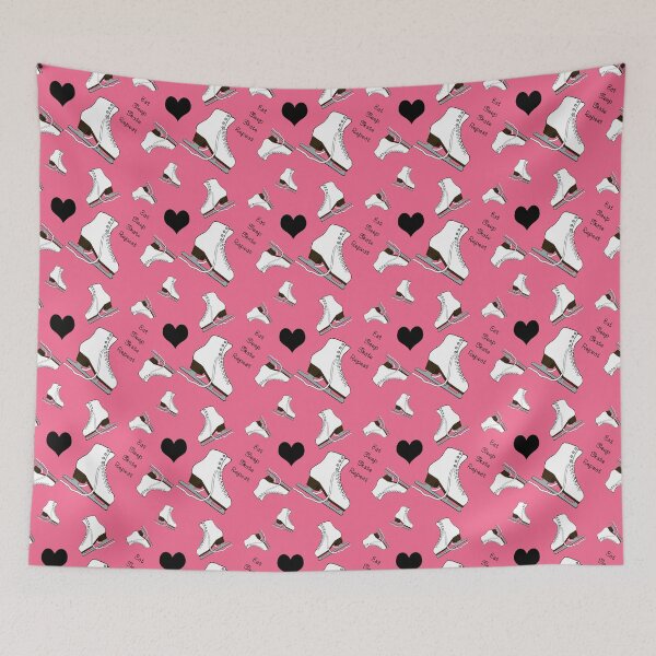 Item preview, Eat, Sleep, Skate Repeat-Bright Pink designed and sold by Purposely Designed.