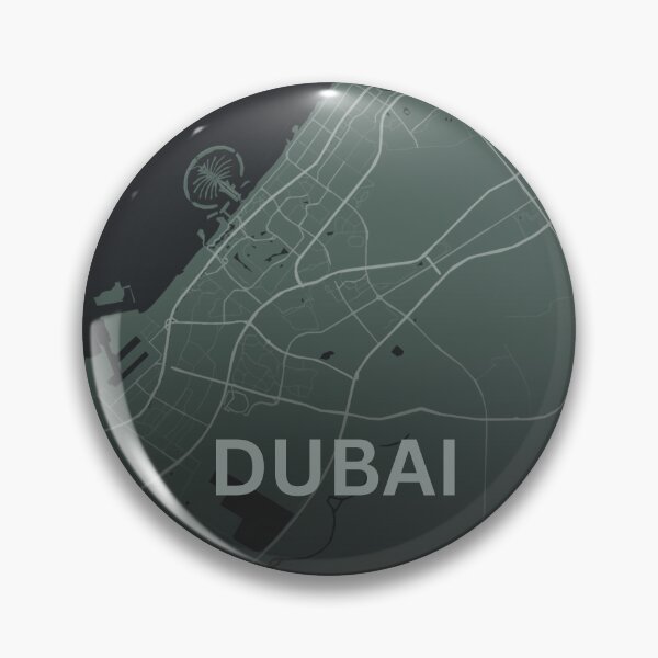 Item preview, minimalistic map dubai uae designed and sold by redbublemahmoud.
