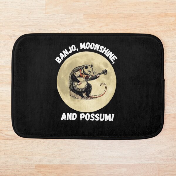 Item preview, BANJO, MOONSHINE, AND POSSUM ! is perfect gifts for fans of backwoods humor designed and sold by FelkMariShop.