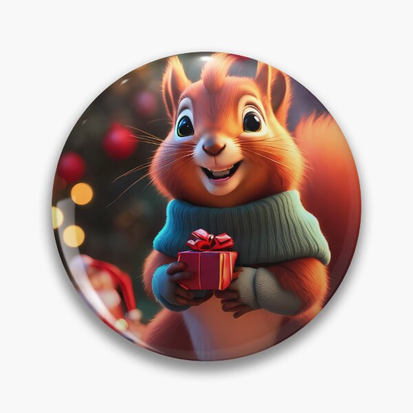 Item preview, Red Squirrels celebrating Christmas  designed and sold by Colin Bentham.