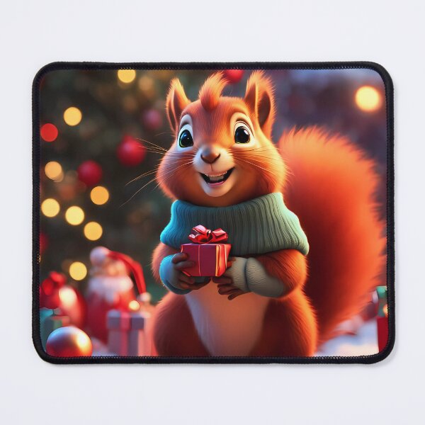 Item preview, Red Squirrels celebrating Christmas  designed and sold by Colin Bentham.