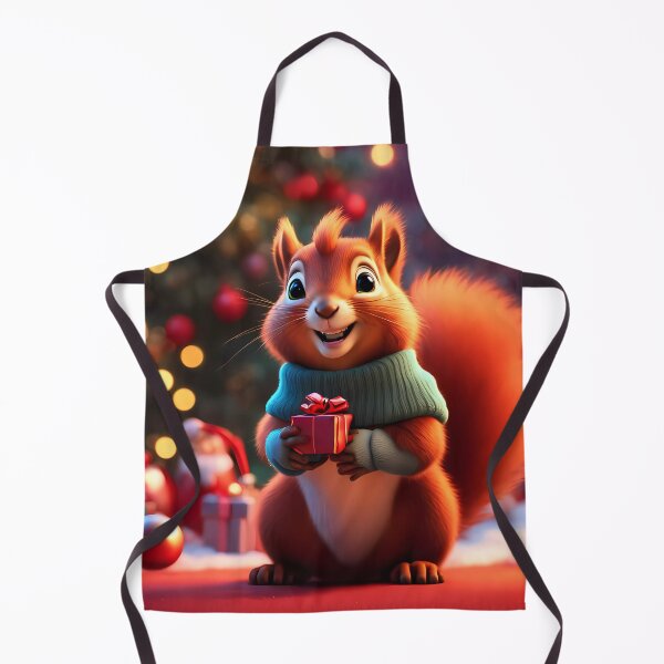 Item preview, Red Squirrels celebrating Christmas designed and sold by Colin Bentham.