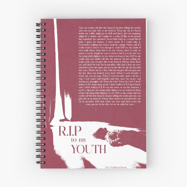 Item preview, R.I.P 2 my youth - The neighbourhood designed and sold by vaderealm.
