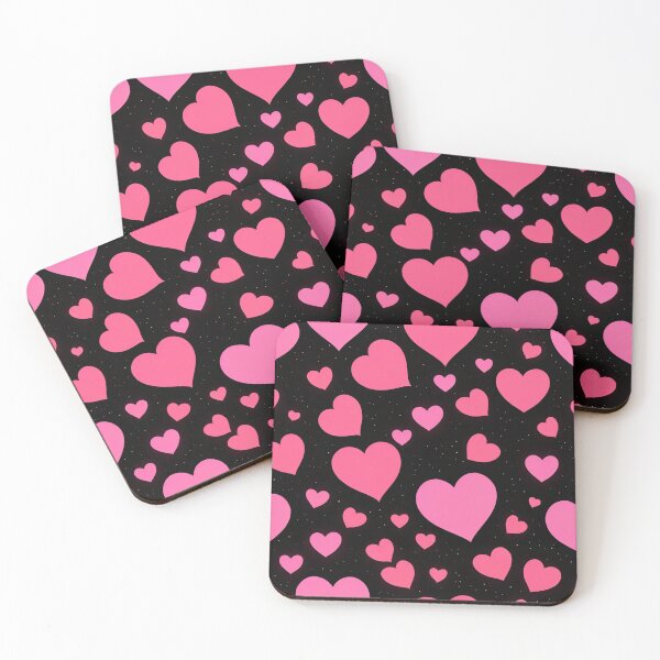 Item preview, Retro Neon Heart Pattern - 80s Love  designed and sold by BuRetro.