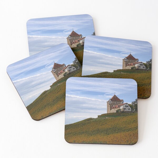 Item preview, Majestuoso castillo en una colina en otoño designed and sold by NextTimeDesigns.