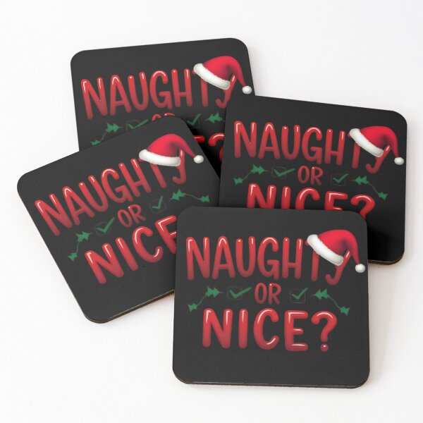 Item preview, Naughty or Nice? Why Not Both! - Christmas Design designed and sold by TheThreadStore.