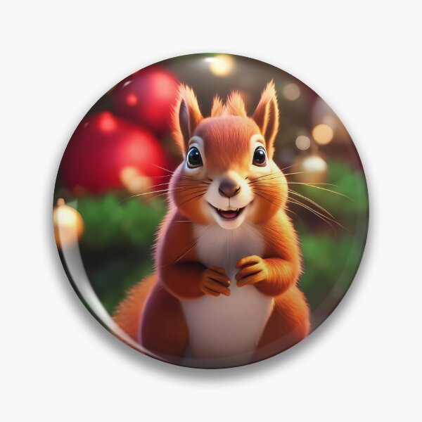 Item preview, Red Squirrels celebrating Christmas  designed and sold by Colin Bentham.