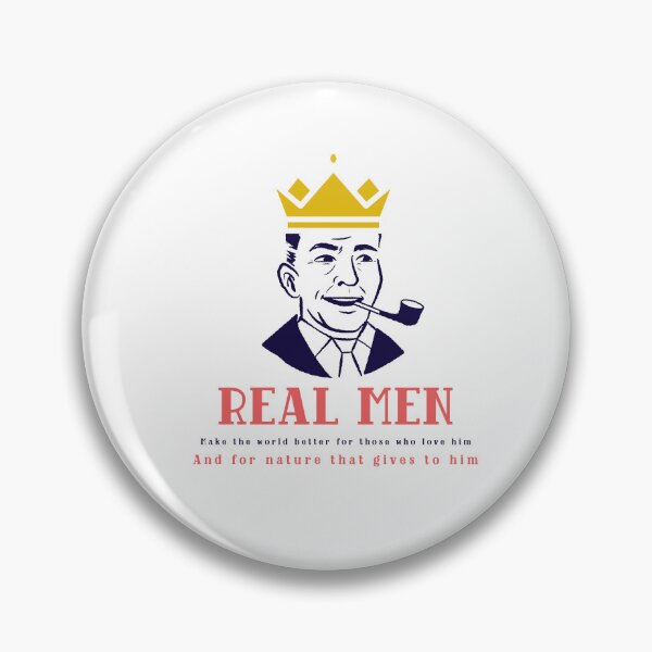 Item preview, Real men designed and sold by GoldsoulG.