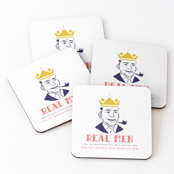 Item preview, Real men designed and sold by GoldsoulG.
