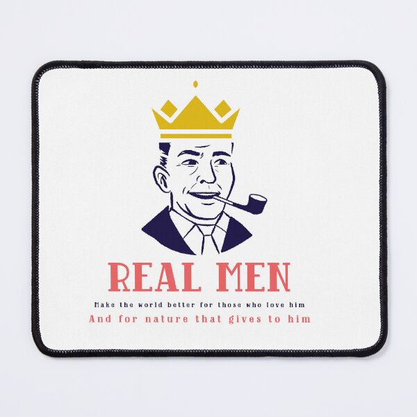 Item preview, Real men designed and sold by GoldsoulG.