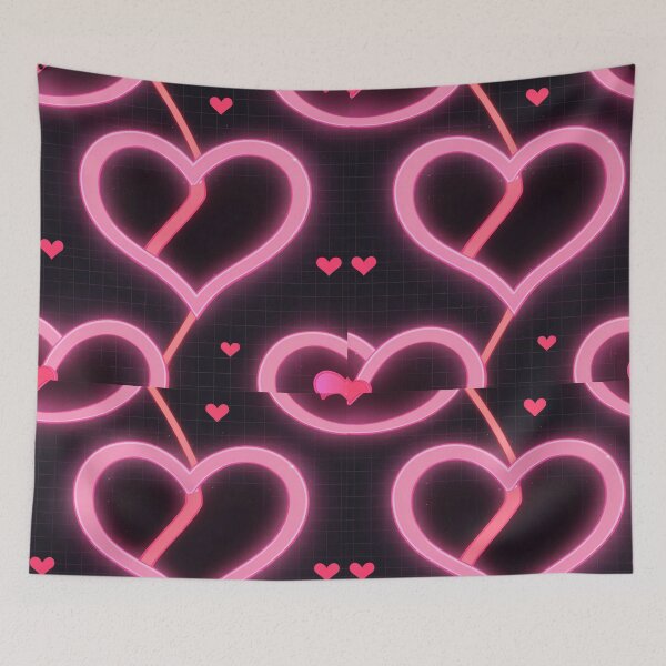 Item preview, Neon Heart - 80s Love  designed and sold by BuRetro.
