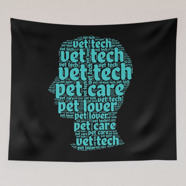 Item preview, VeT Tech, a perfect design for veterinary technicians who passionately care for our beloved pets! designed and sold by FelkMariShop.