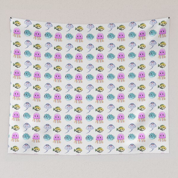 Item preview, cute and adorable aquatic creatures designed and sold by huape.