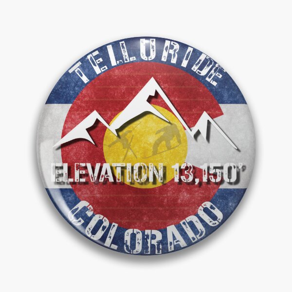 Item preview, Telluride Colorado Flag Ski  designed and sold by letourneau41.