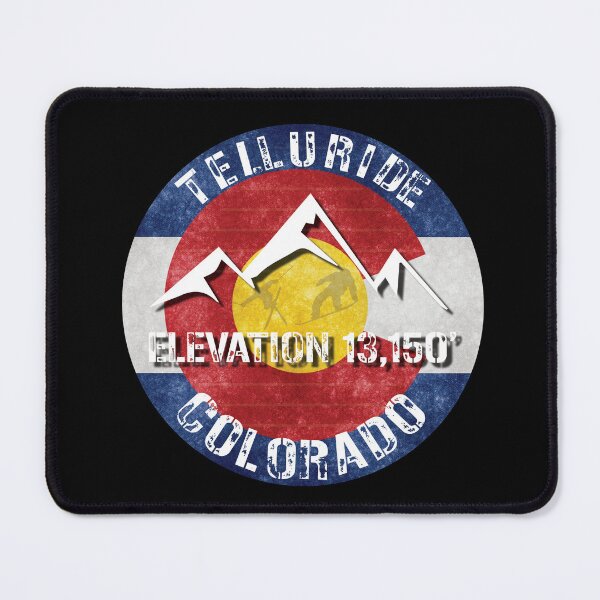 Item preview, Telluride Colorado Flag Ski  designed and sold by letourneau41.