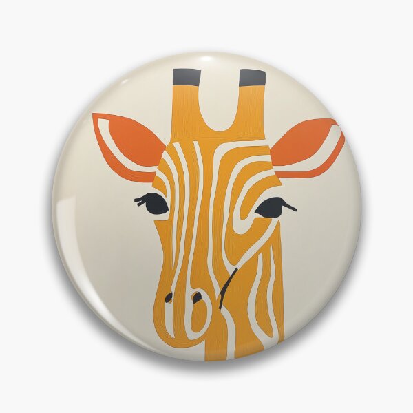 Artikelvorschau, Ein minimalistisches Giraffendesign. entworfen und verkauft von HEMRO.