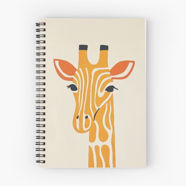 Artikelvorschau, Ein minimalistisches Giraffendesign. entworfen und verkauft von HEMRO.