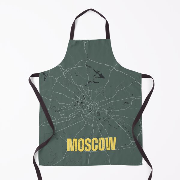 Item preview, minimalistic map moscow russia designed and sold by redbublemahmoud.