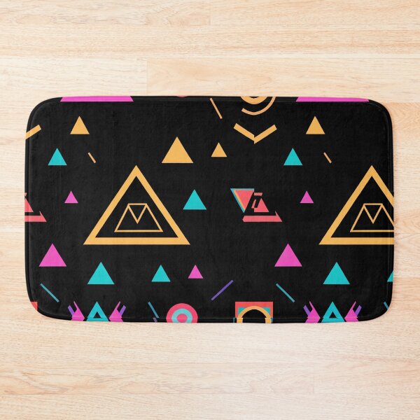 Item preview, 80s Neon Geometric Pattern - Retro designed and sold by BuRetro.