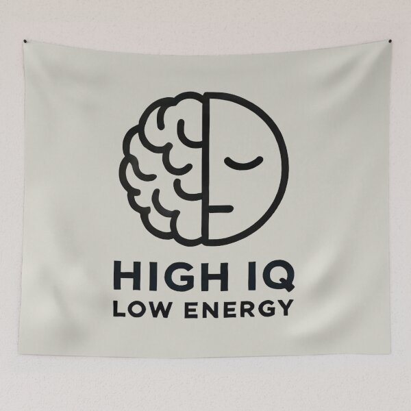 Item preview, High IQ Low Energy designed and sold by IskandarDesigns.
