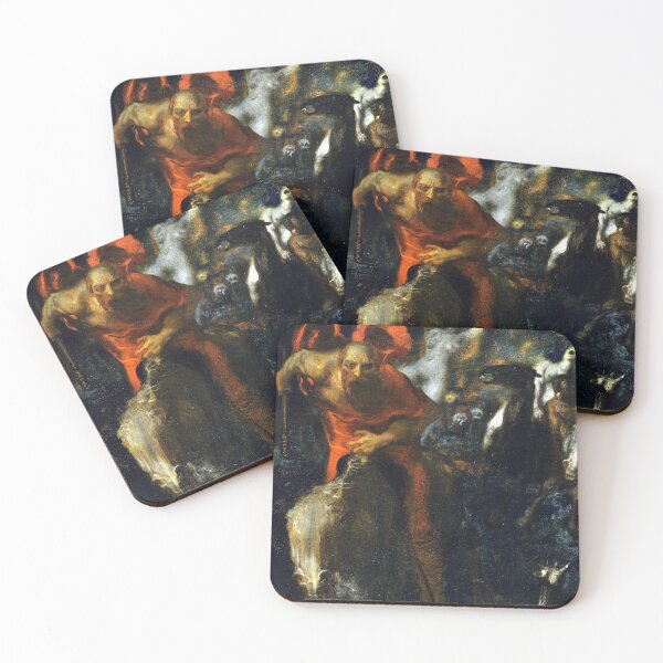 Item preview, The Wild Hunt - Franz von Stuck designed and sold by forgottenbeauty.