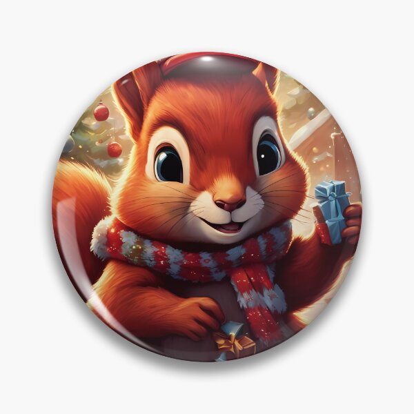 Item preview, Red Squirrels celebrating Christmas  designed and sold by Colin Bentham.