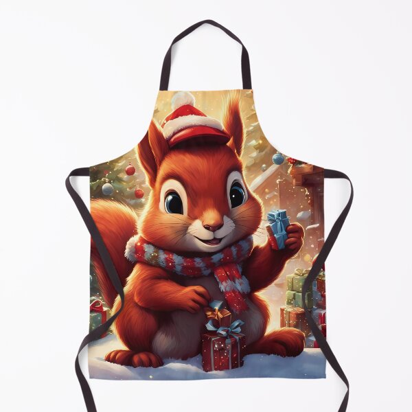 Item preview, Red Squirrels celebrating Christmas designed and sold by Colin Bentham.