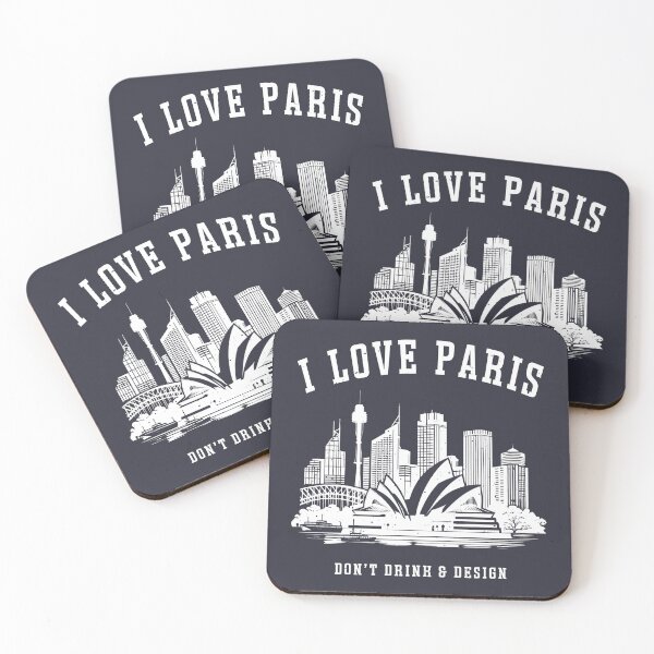 Item preview, City Name Skyline Paris Sydney Humorous designed and sold by popanato.