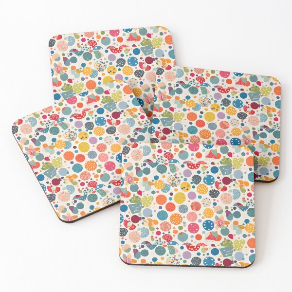Item preview, Bright Colorful Polkadot Print designed and sold by stxaris.