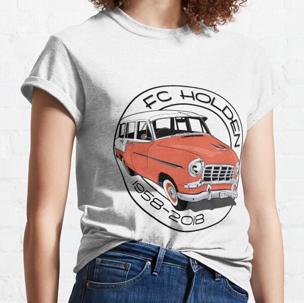 FC Holden - station sedan - red and white Classic T-Shirt