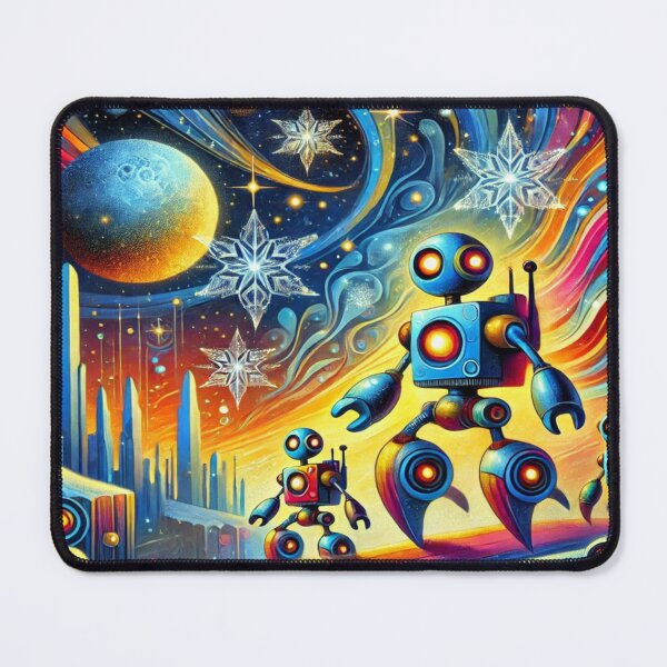 Item preview, Galactic Winter Bots designed and sold by Imaginarium of Chaos falcon88 .