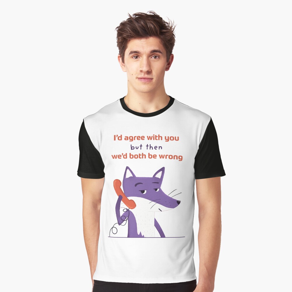 Item preview, Graphic T-Shirt designed and sold by ItsPurpleFox.