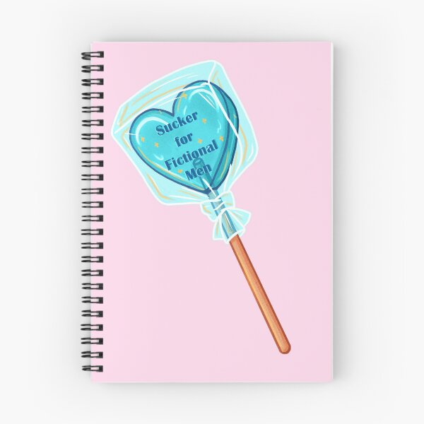 Item preview, Sucker for Fictional Men (blue) designed and sold by PurfectlyBrewed.