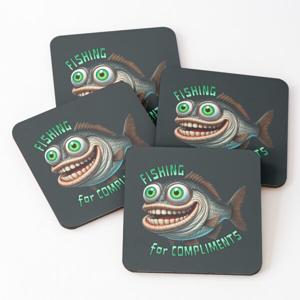 Item preview, Fishing for compliments  designed and sold by YuliaHulia.
