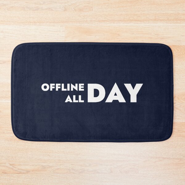 Item preview, OFFLINE DAY ALL DAY, Unique designed and sold by villacreativa.