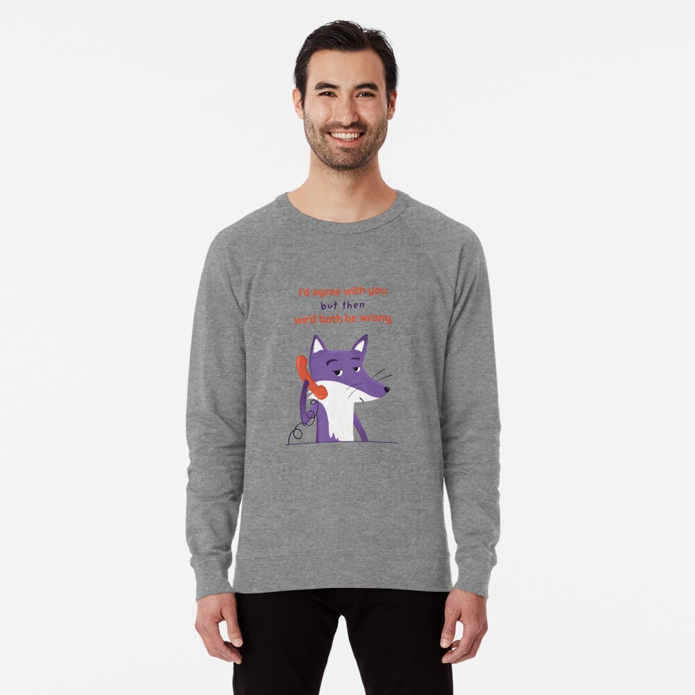 Item preview, Lightweight Sweatshirt designed and sold by ItsPurpleFox.