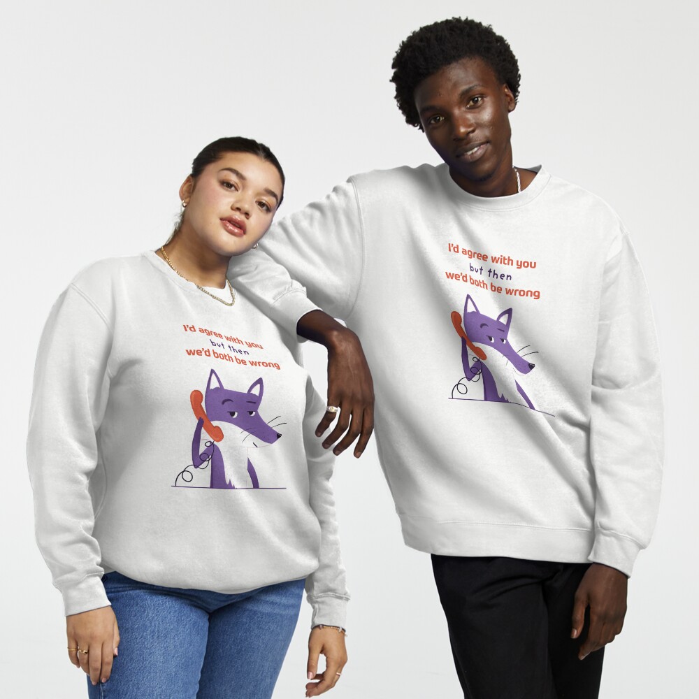 Item preview, Pullover Sweatshirt designed and sold by ItsPurpleFox.