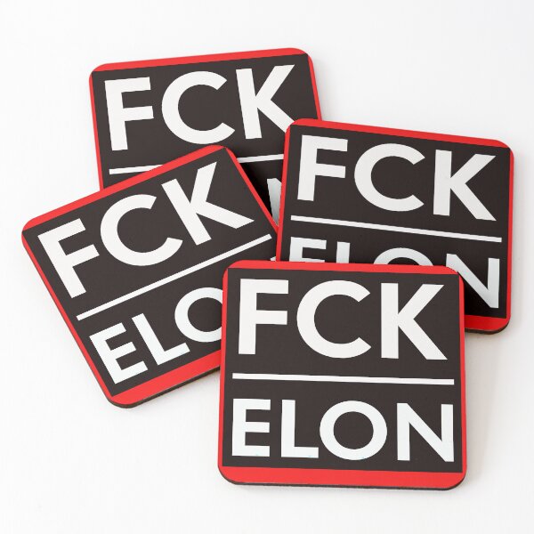 Item preview, Fck Elon  Anti Elon Musk sticker designed and sold by AuroraXGreen.
