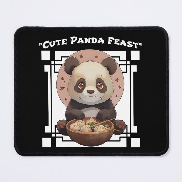 Item preview, "Cute Panda Feast" designed and sold by BaKaT-s.