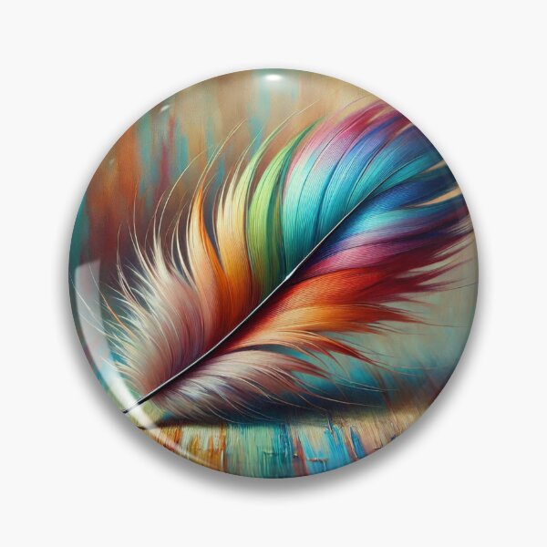 Item preview, Rainbow Feather designed and sold by Sadia Jannat.