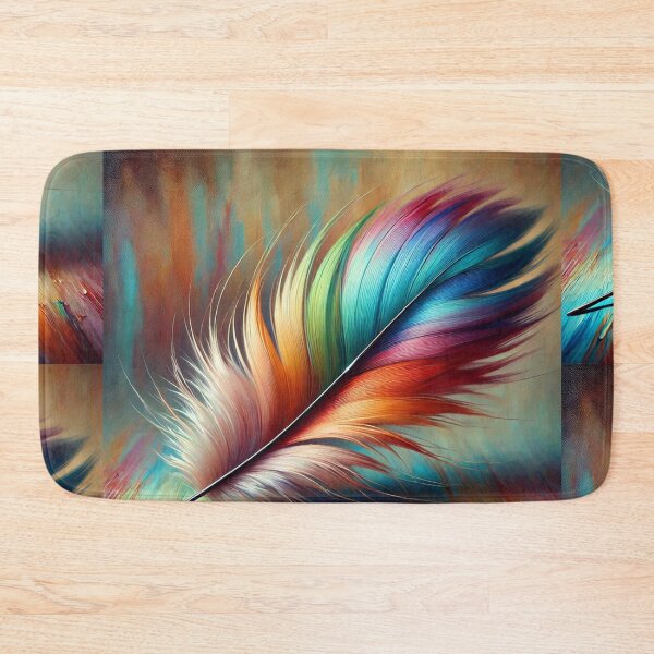 Item preview, Rainbow Feather designed and sold by Sadia Jannat.