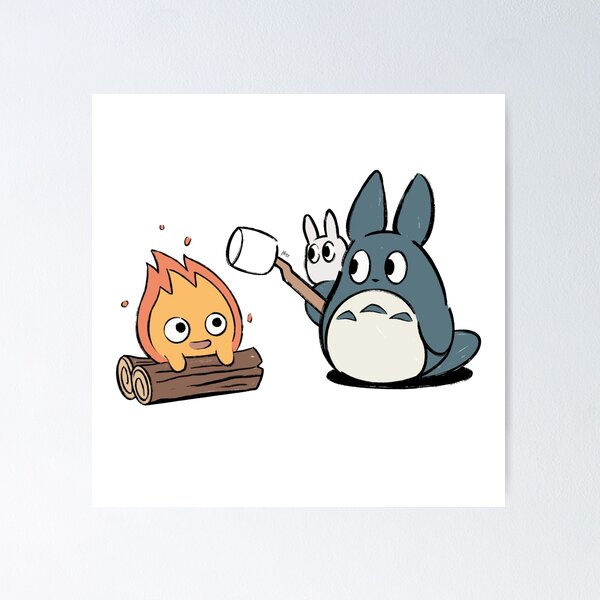 Item preview, Marshmallow Totoro designed and sold by BurunaMD.