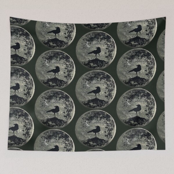 Item preview, circle-crow designed and sold by Kristin Johannigmeier.