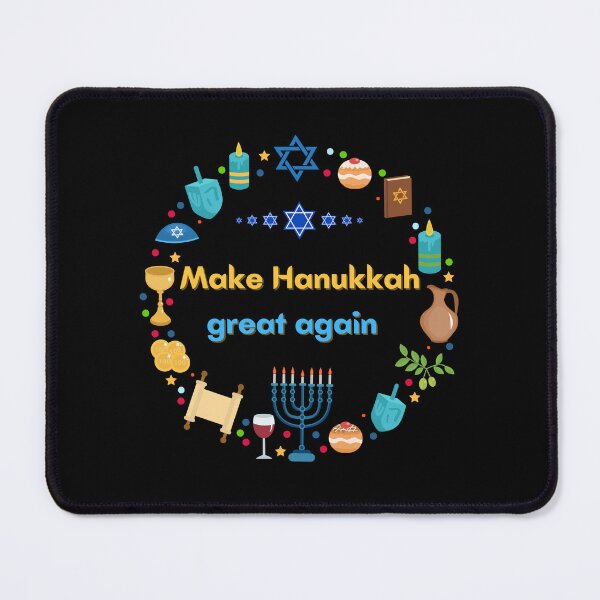 Item preview, Make Hanukkach great again, a humorous t-shirt that combines tradition with a playful approach to celebrating the holiday designed and sold by FelkMariShop.